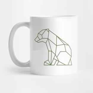 Polygon baby bear Mug